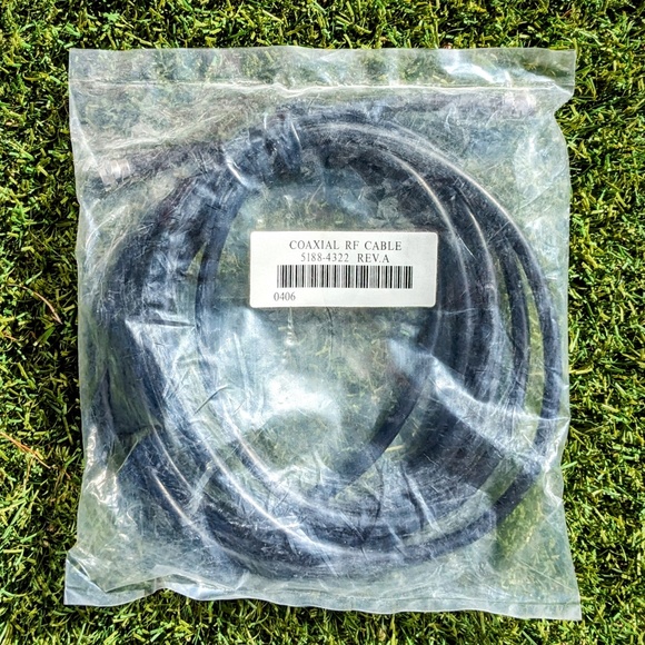 6 ft. RG59/U 75ohm SMA Male to Male Video Antenna Coaxial Composite Video Cable - Picture 1 of 3